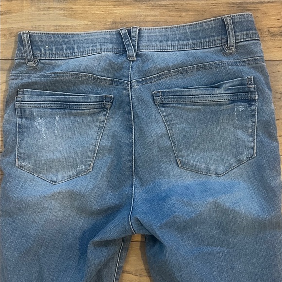 Democracy Women's Straight Leg Jeans - Light Blue - Picture 4 of 6